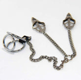 Welled Up Clover Clamps & Cock Ring